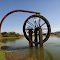 Roda d'água em Jataí - Goiás, Brasil
