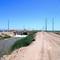 Canal and service road