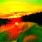 sunrise in the amazon river in 02 de maio de 2006 18h23min