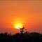 Por do sol no Rio Araguaia em Aruanã - Goiás - Brasil
