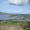 Vista panorâmica dos campos alagadiços no período chuvoso (inverno) na fronteira Brasil/guiana - Normandia/RR