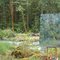 Painting, McKenzie River, Oregon