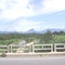 Rio São Pedro sob a BR-101, vertedouro da Usina Hidro Elétrica de Macabu, ao fundo o Pico do Frade, Macaé/RJ.