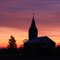 St. John's Lutheran Church at Dawn