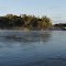 Amanhecer no Rio Teles Pires - UHE SINOP
