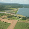 Vista aérea da Barragem Manuel Alves
