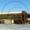 Old Railroad Passenger Cars, Fort Peck Montana