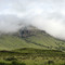 Blue Mountain in Summer Clouds
