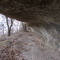 Under ledge at Powelldale Mtn