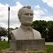 Stephen F Austin statue by David Adickes in Bellville TX