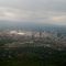 Frankfurt Germany - Skyline view from descent to airport