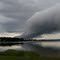 Clouds over Lake Clinch