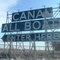 Sign at north end of Chouteau Island