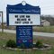 Church sign outside of Monterey, Tennessee