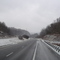 Interstate 40 in winter