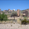 West Texas Ghost Town -- Shafter.  Ruins of Silver Smelter