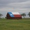 20020919 Painted barn roof, Texas Flag