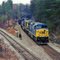 CSX hopper train headed north.
