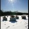 Cemetery At Christmas