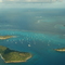 Tobago Cays & Petit Tabac - seen from the air - taken by www.treetopsgrenada.com
