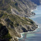 Aerial north end of Catalina Island