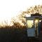 Harvester at Dusk