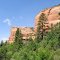 Sandstone Cliffs along Indian Rt 13