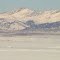 Mountains Contrasting With Flat Valley Floor In Southern Idaho Jan '13