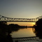 Sunset And White River Bridge