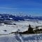 Sawtooth Mountains from Galina Summit in Winter