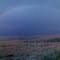 Full Rainbow on slopes of Mount Harrison near Albion Idaho
