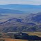 Panoramic of Cache Peak, Elba Valley and Jim Sage Mountains