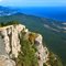 КРЫМ.Вид с горы Ай-Петри.Crimea. View from the Mount Ai-Petri.