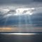 The rays of the sun over Black Sea
