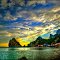 Evening sky in Simeiz