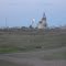 Nyurba Church Under Construction with Moon