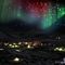 Night at Deputatsiy. Aurora Borealis.