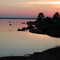 sunset over Unskaya Bay