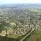 View to Vel'sk from airplane