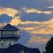 Lookout Tower in the evening / Вечерняя заря. Смотровая башня