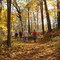 Hiking the Ice Age Trail in Straight Lake Park