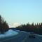 Parks Highway north to Mt. Denali