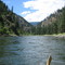 Just upstream from China Bar