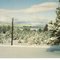 Ok, I admit it. It is Winter, The White Mt under the far away clouds in 40 miles away