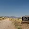 Sign at entrance boundry of Tuweep Area of north rim of Grand Canyon