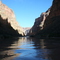 Looking back upriver toward Gateway and Stairway Canyons