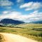 East Rosebud glacial moraines