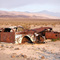 Abandoned cars in Panamint valley
