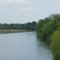 View from FM 969 bridge at the Colorado River - West of Bastrop, TX