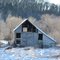 Beck's Barn, frosty morning